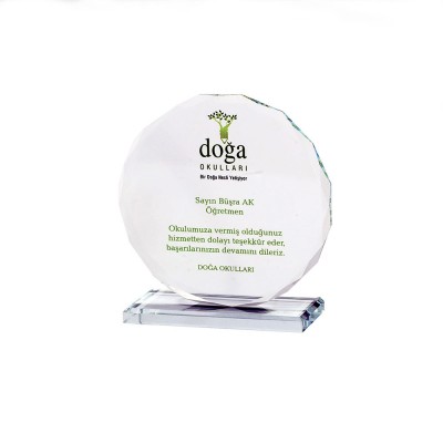 487131 ÜSTÜN KRİSTAL PLAKET