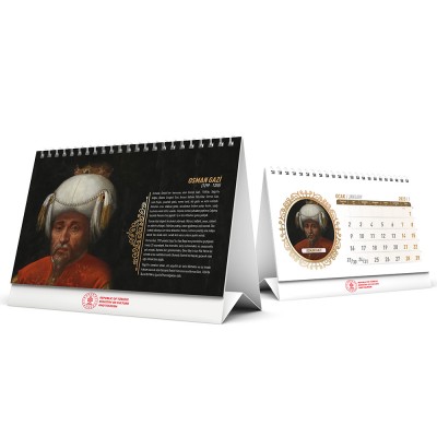 ALA-19 ALA-19 OSMANLI ÜÇGEN MASA TAKVİMİ